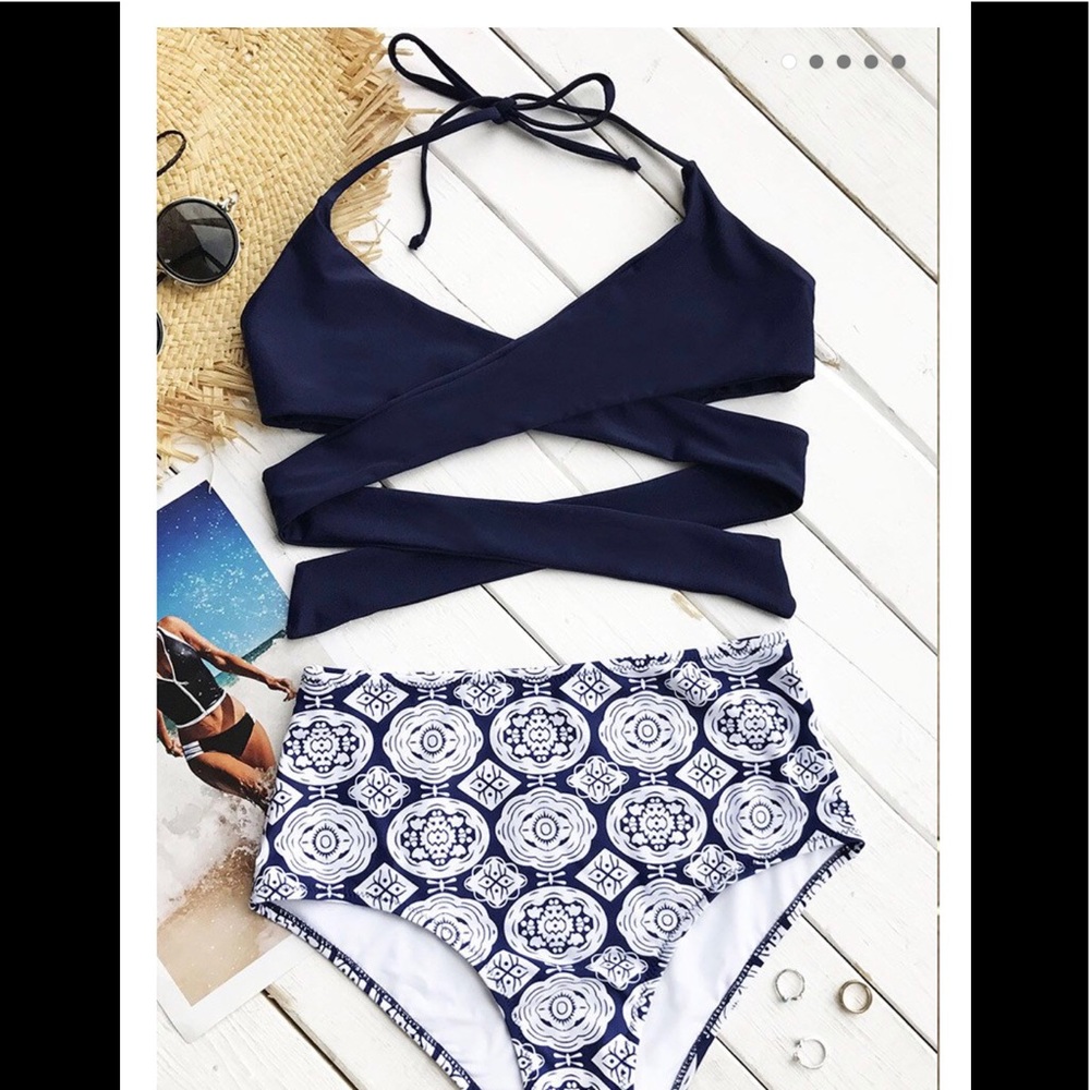 High-waisted Bikini Set